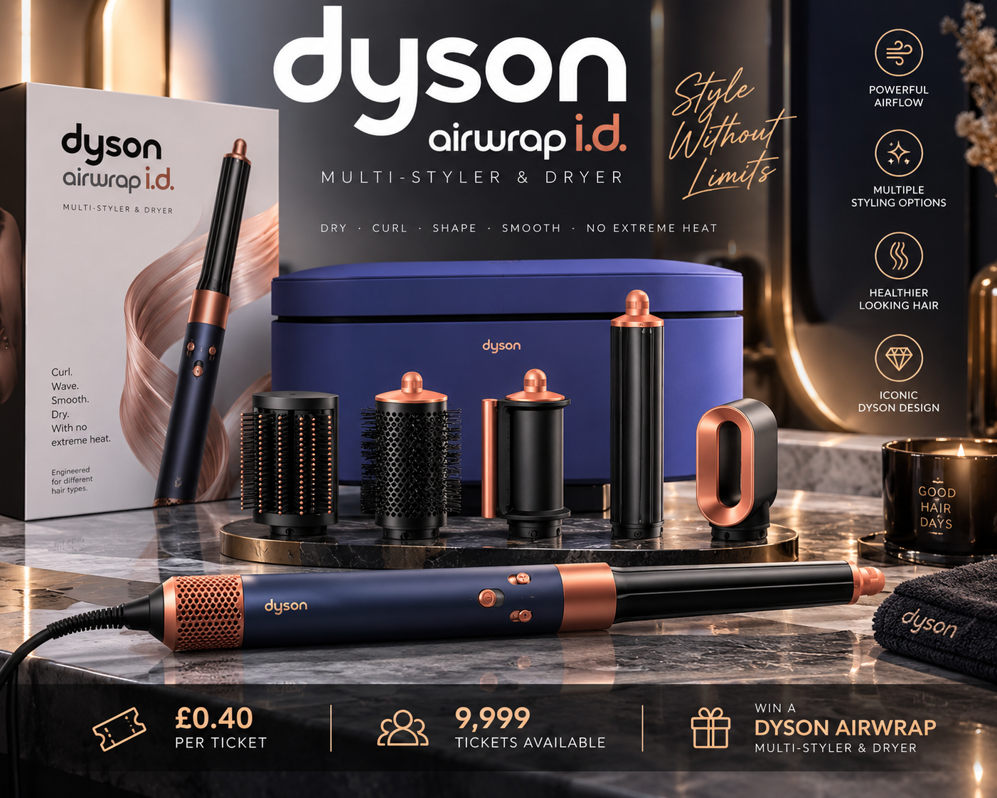 Dyson Airwrap Multi-Styler & Dryer!